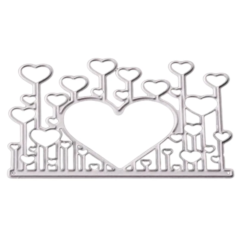 

YLCD064 Love Frame Metal Cutting Dies For Scrapbooking Stencils DIY Album Cards Decoration Embossing Folder Template Die Cutter