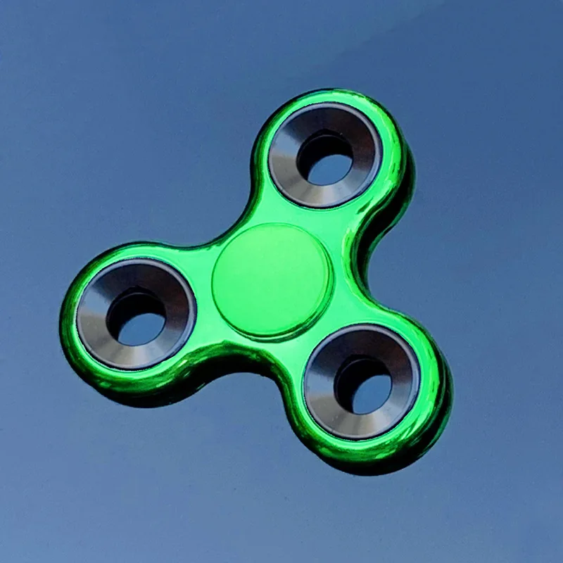 Electroplated Metal Fidget Spinners for Stress Relief