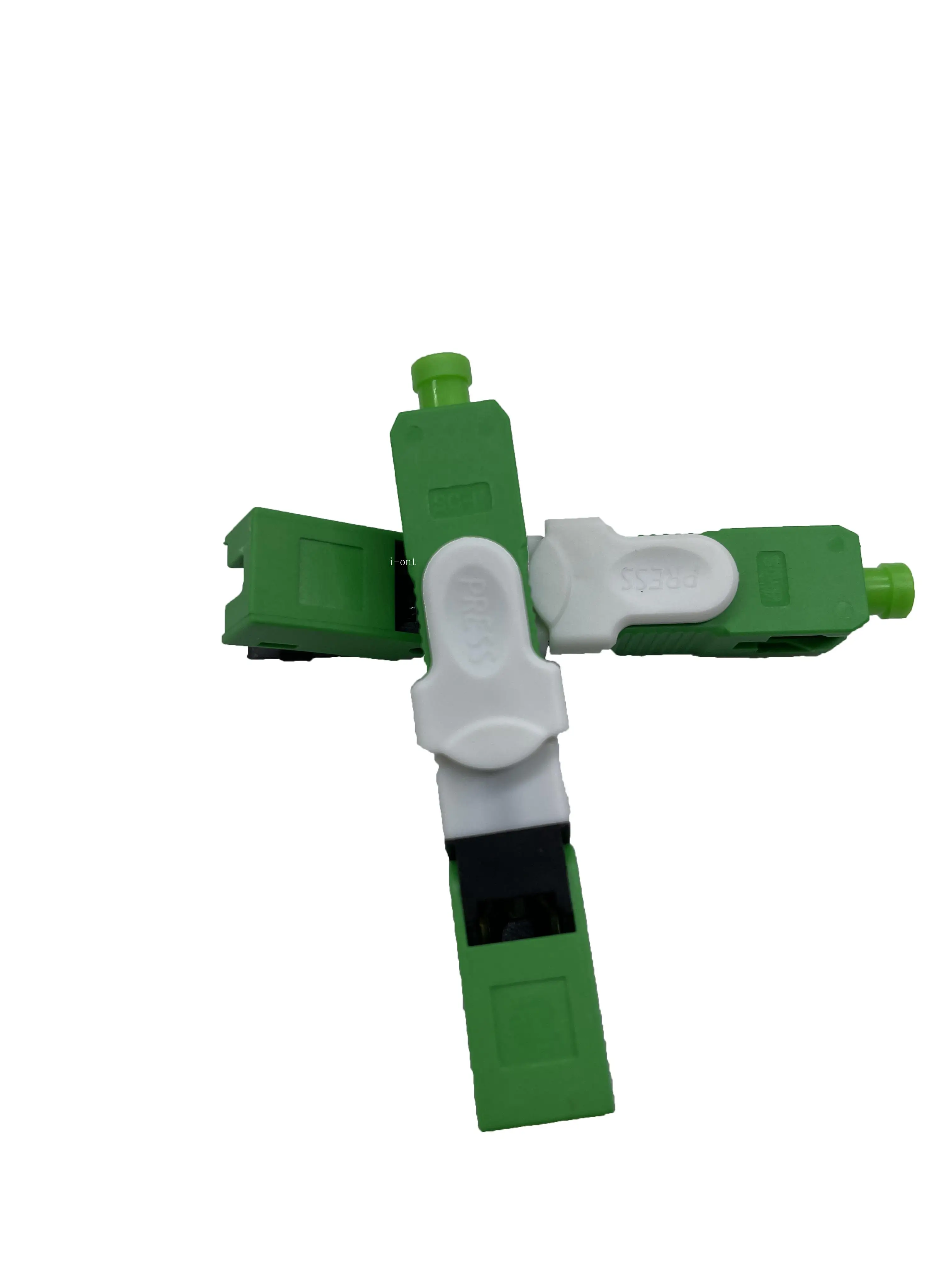 Free Shipping 300 PCS/Lot FTTH ESC250D SC APC and SC UPC Single-Mode Fiber Optic Quick Connector FTTH SM Optic Fast Connector