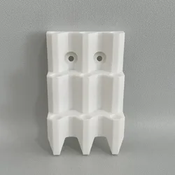 Sleek Wall - Mounted Dart Organizer - 3D Printed Dart Stand for 9 Darts | Perfect Gift for Enthusiasts (White)