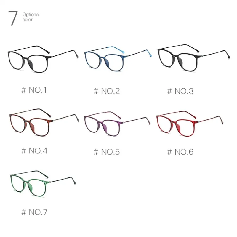 TR90 Eyeglasses Frames Women Men Transparent Clear Lens Optical Eyewear eyeglasses frames eyeglass frames optical glasses