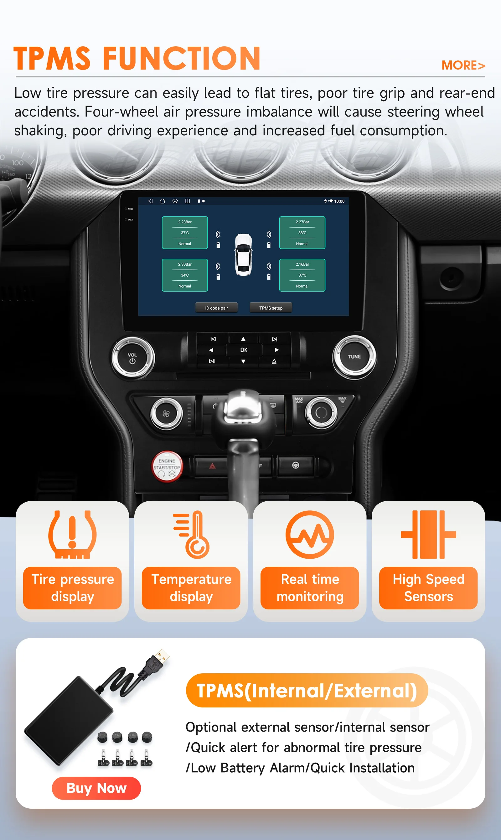 Hizpo 2Din Android 14 Smart Car Systems für Ford Mustang 2 2015–2021 GPS Carplay 4G Touchscreen Autoradio Stereo 8+128G SWC – Detail 38