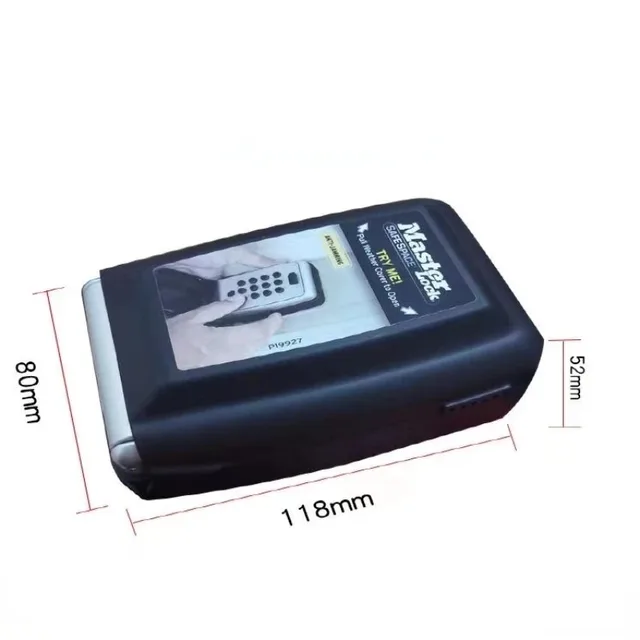Master Lock Wall Mount Key Safe Metal Combination Locker Combination Digital Key Box for Home and Business 5423D 6