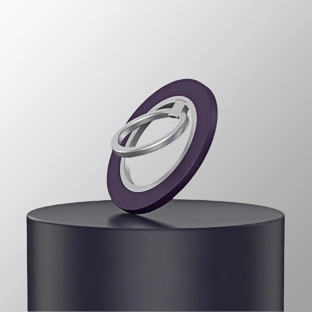 Swivel Folding Kickstand Case with Magnetic Charging and Carbon Design Armor Cover
