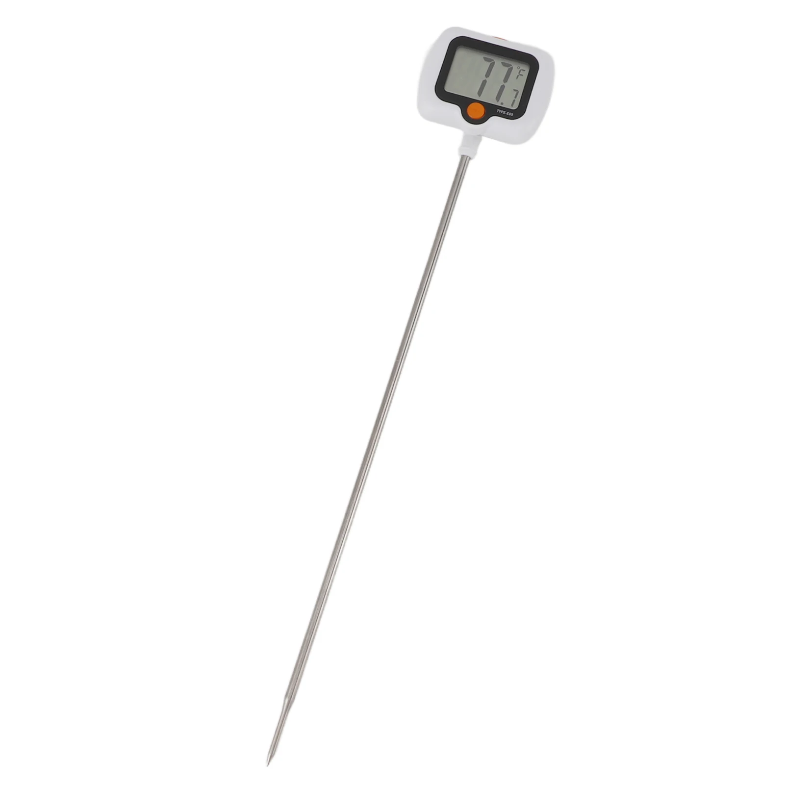 Deep Fry Thermometer High Accuracy 180 Degree Rotating Probe Auto Shutdown Digital Candy Thermometer with Pot Clip for Grilling 2