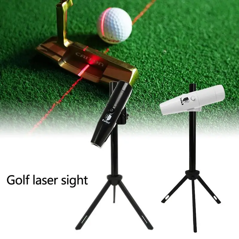 Golf Putter Sight Portable Golf Lasers Putting Trainer ABS Golf Putt Putting Training Aim Improve Line Aids Corrector Tools