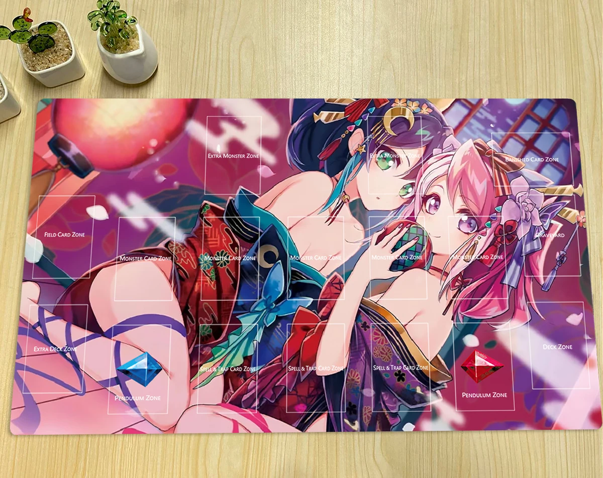 YuGiOh ARC-V Play Mat Yuzu TCG CCG Board Game Trading Card Game