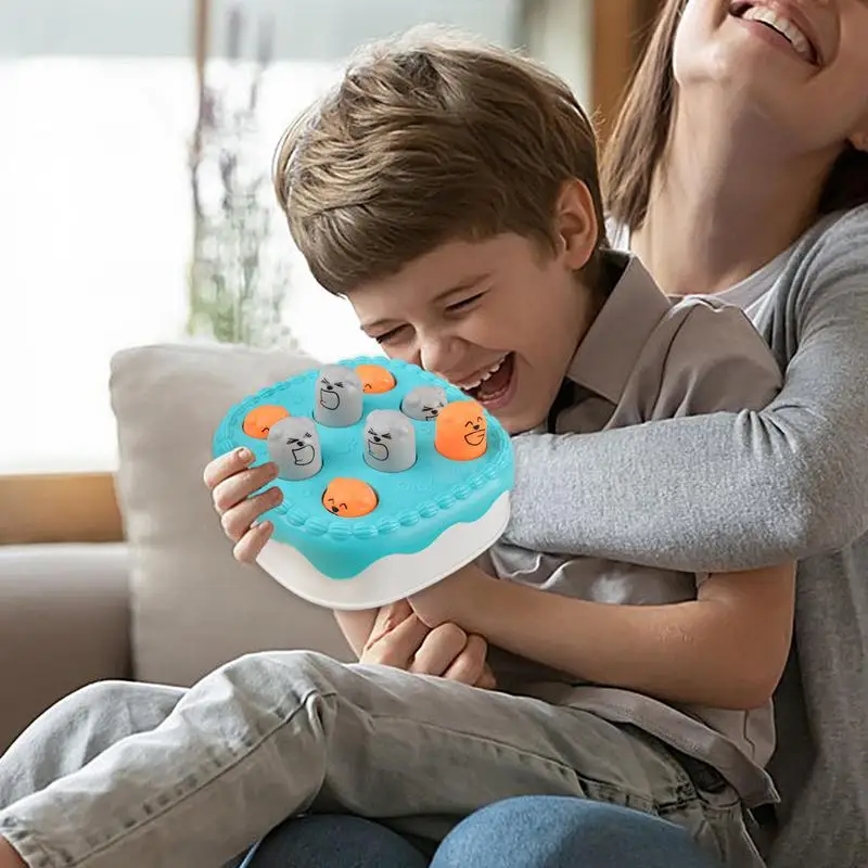 Wack A Mole Educational Cake Shape Toy Cake Shape Early Learning And Interactive Play For Kids Toddler Pounding Preschool Toy