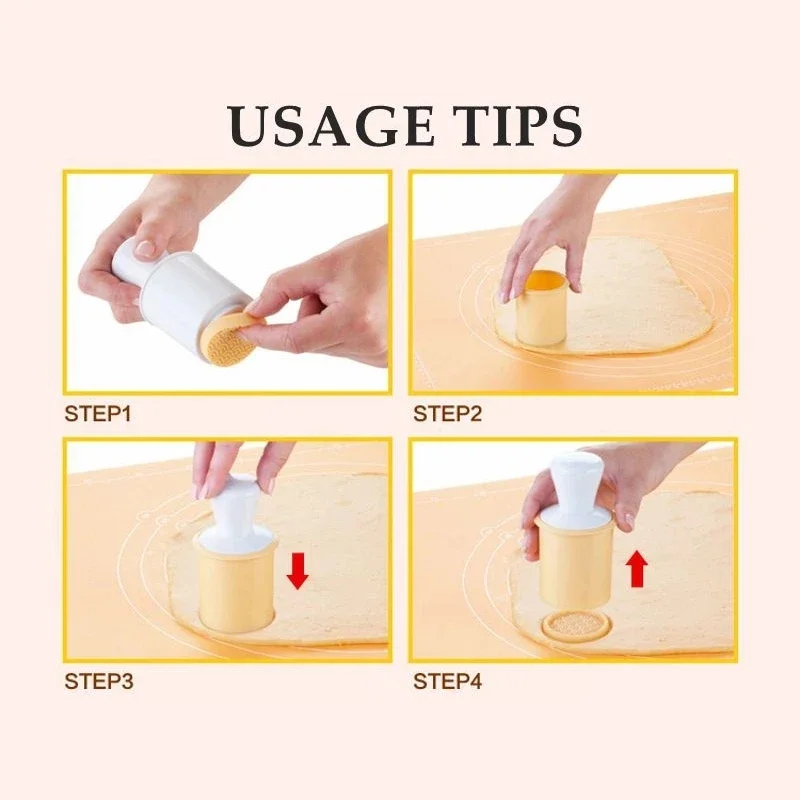 Cartoon Cookies Stamps Molds 6PCS/Lot Plunger Chocolate Fondant Cake Embosser Cutter Bakeware Kitchen DIY Cake Decorating Tools