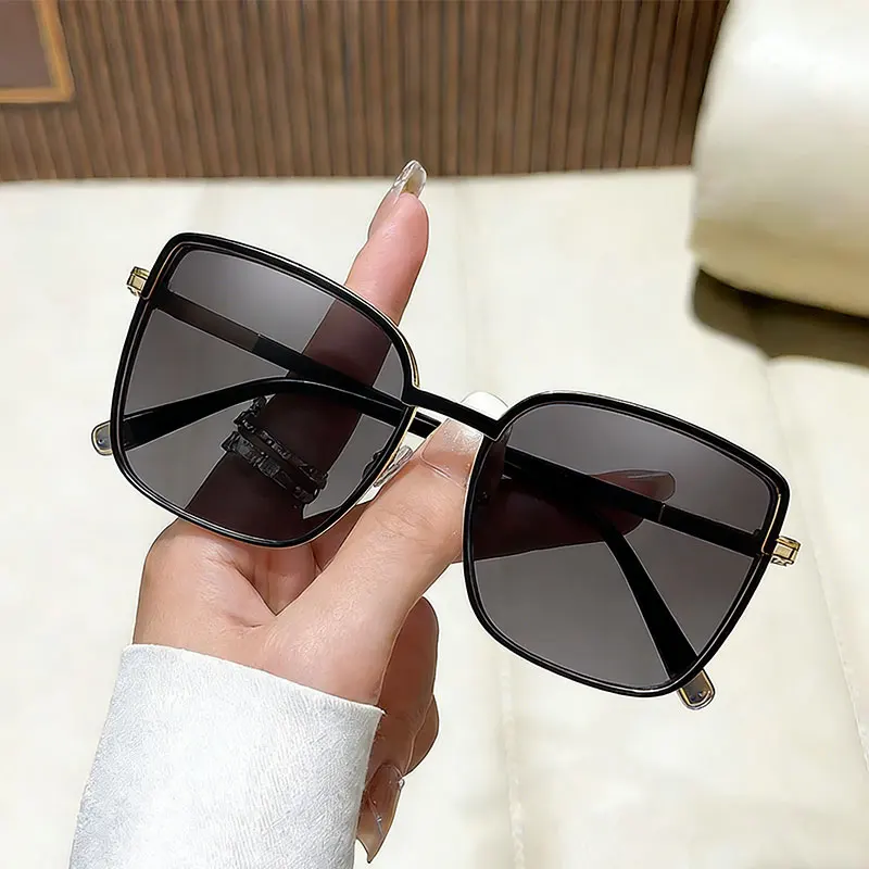 New Women's Prescription Glasses Anti Blue Light Glasses Frames Magnetic Clip With Polarized Lenses Women Myopia Glasses - 5