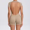 New Summer Yoga Suit Fitness Sports Set Women Bodysuits Sexy Gym Set Women Training Rompers Workout Jumpsuit Female Sportswear 1