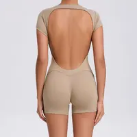 New Summer Yoga Suit Fitness Sports Set Women Bodysuits Sexy Gym Set Women Training Rompers Workout Jumpsuit Female Sportswear 1