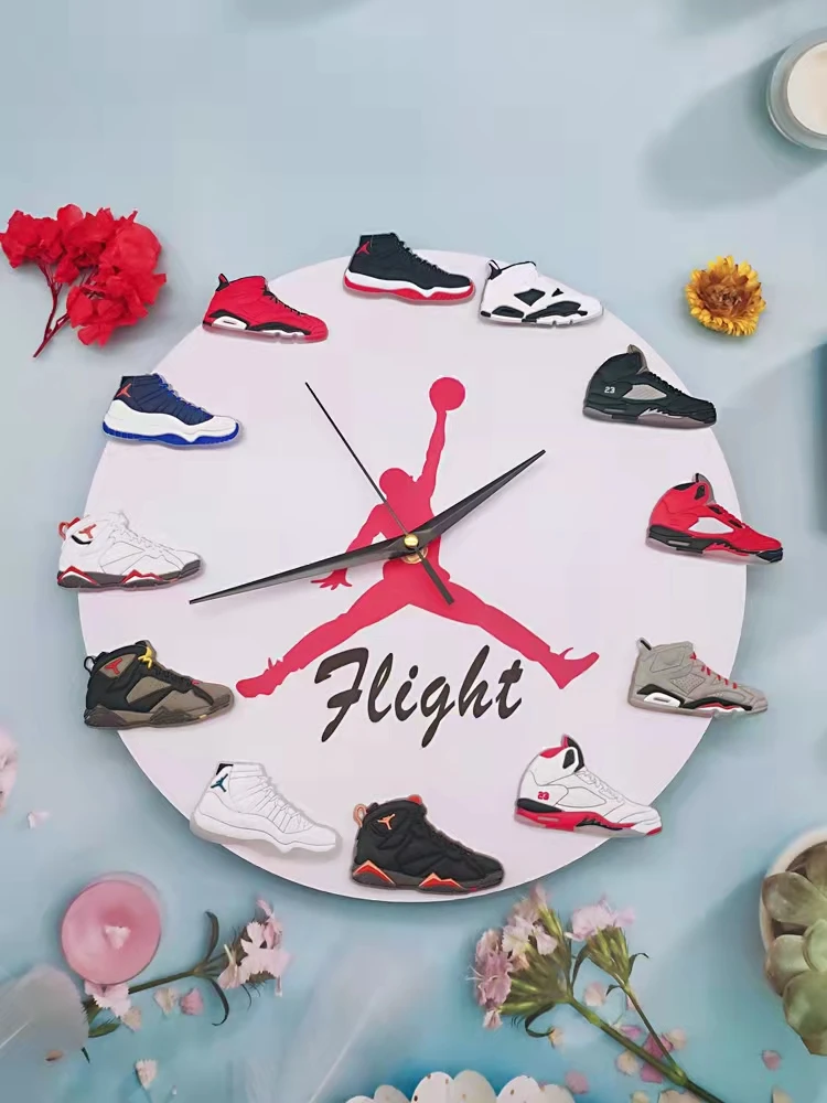 3d sneaker clock