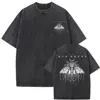 Washed Vintage Bad Omens Band Tshirt THE DEATH OF PEACE OF MIND T-shirts Men Women Oversized T Shirt Men's Rock Gothic T-shirt 3