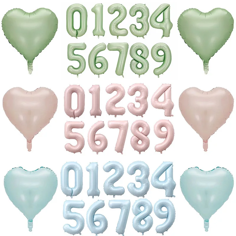 balloon decorations 1PCS 40 inch large KIDS birthday SHOWER digital 18 inch photo