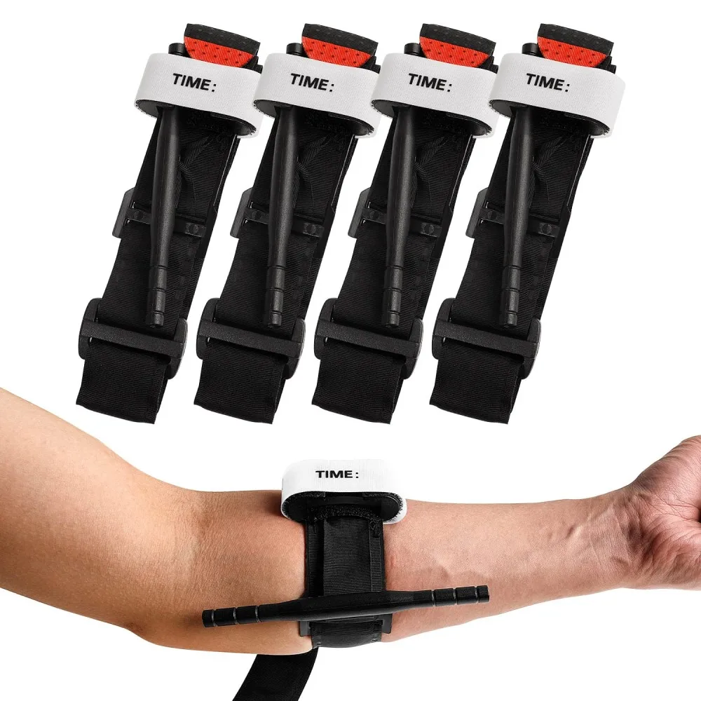 （1pc/2pcs/4pcs/8pcs）Tourniquet, the fastest, safest, and most effective antiemetic control for one-handed operation.