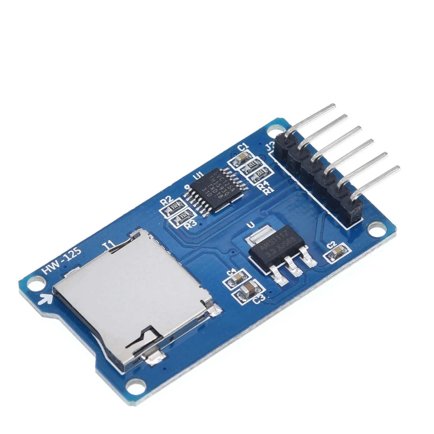 Micro SD Card & SDHC(high speed card) Mini TF Card Reader Module ...