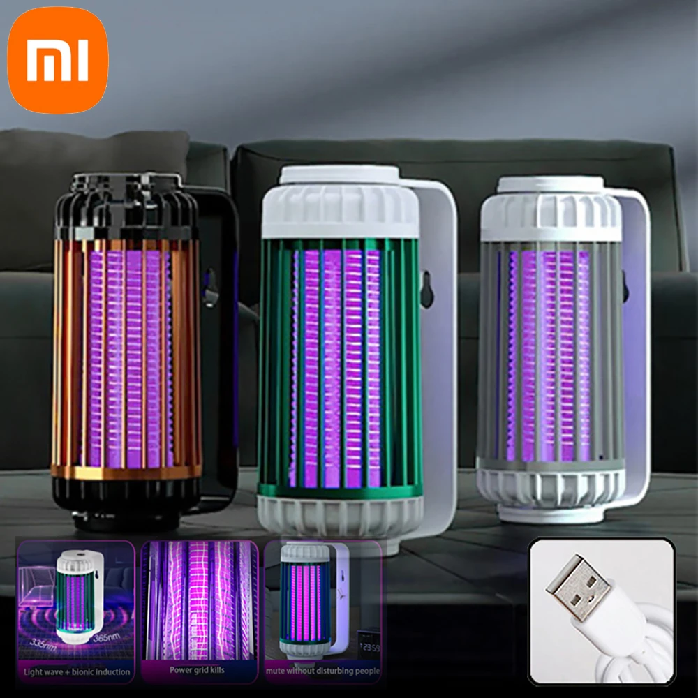 Xiaomi Mosquito Killer Lamp, Choque elétrico, Fotocatalisador, Kill Bug