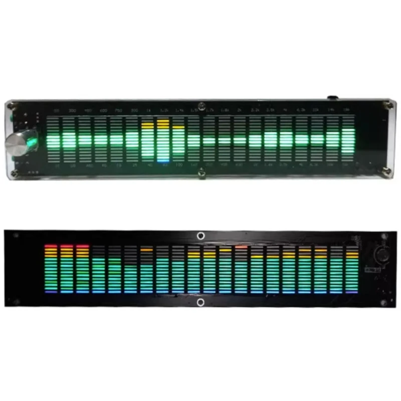 

Metal Music Spectrum LED Level Equalizering Sound Control