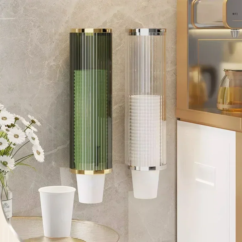 Paper Cup Dispenser Cup Storage Holder Wall Mounted