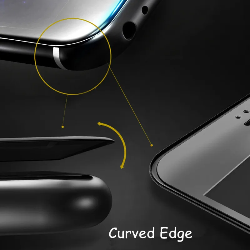 واقي شاشة من الزجاج المقسى 6 في 1 لهواوي هونور ، غ...