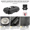 Magnetic Key Holder Under Car Hide Key Box with Strong Magnet Waterproof Magnetic Key Hider Rustproof Magnetic Storage Box 4
