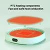 Smart Cup Heater Coffee Milk Mug Warmer Electric Hot Plate for Water Tea Constant Temperature Heating Coaster 3 Gear Warmer Pad 5
