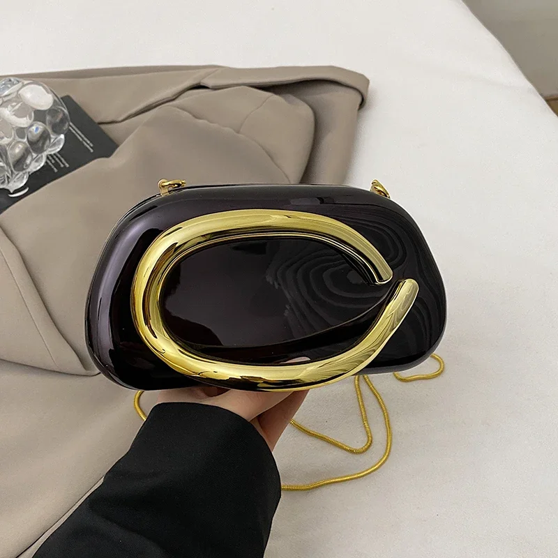 black evening bag