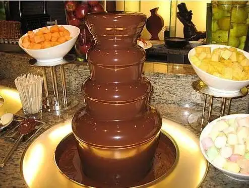 Stainless Steel Party Electric Commercial Chocolate Fountains