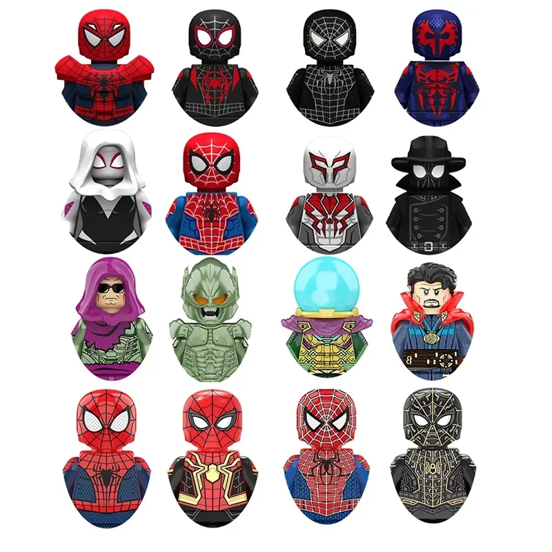 

Building Blocks Legends Heros Mysterio Mini Action Figures Bricks Educational Diy Toys Gifts For Children MOC DIY