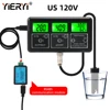 RS485 Communication Multi-function Water Quality Tester Monitor PH ORP TDS EC CF Теmp Humidity Meter Aquarium Online Analyzer 2