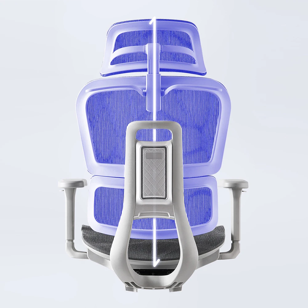 Tookfun Ergonomic Chair Computer Seat Office Chair Lift Game Chair Separation Adaptive Waist Support Breathable Mesh With Hanger 3