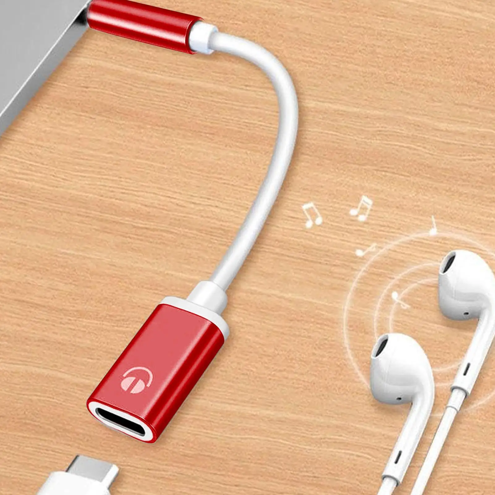 USB C-아우트 오디오 동글 케이블 3.5mm 잭 컨버터 타입-C 컨버터 이어폰 어댑터 3.5mm 남성-타입-C 여성 헤드폰