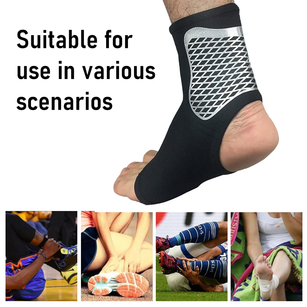 Neoprene Sport Ankle Brace for Men Women Compression Fixed Jiont Ankle Support Protector Sock To Relieve Pain Hiking Gym