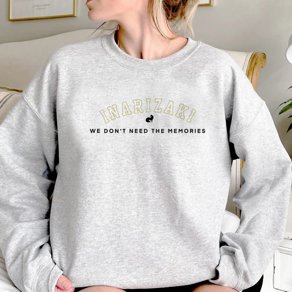 

Haikyuu hoodies women aesthetic anime funny sweater women Winter pulls