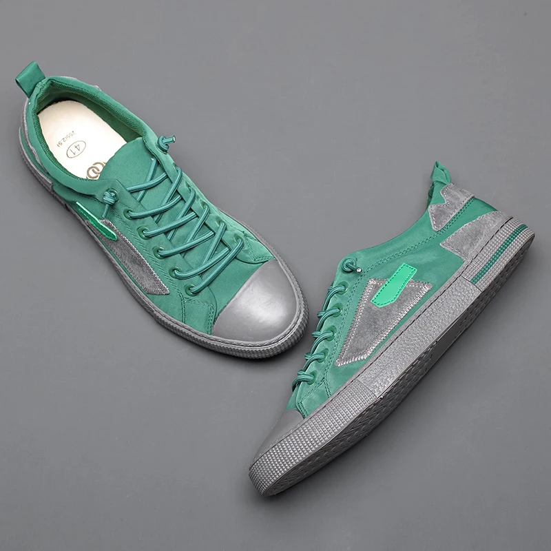 2024 New Men Canvas Casual Sneakers Students' Autumn Lovers Canvas Shoes Men's High Quality Canvas Sneakers Casual Shoes #20153 6