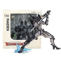 Kaiyodo Revoltech معدات معدنية ارتفاع شكل عمل الانتقام ، تمثال Raiden ، مجموعة PVC متحركة ، لعبة مجسمة Snake Jack 1