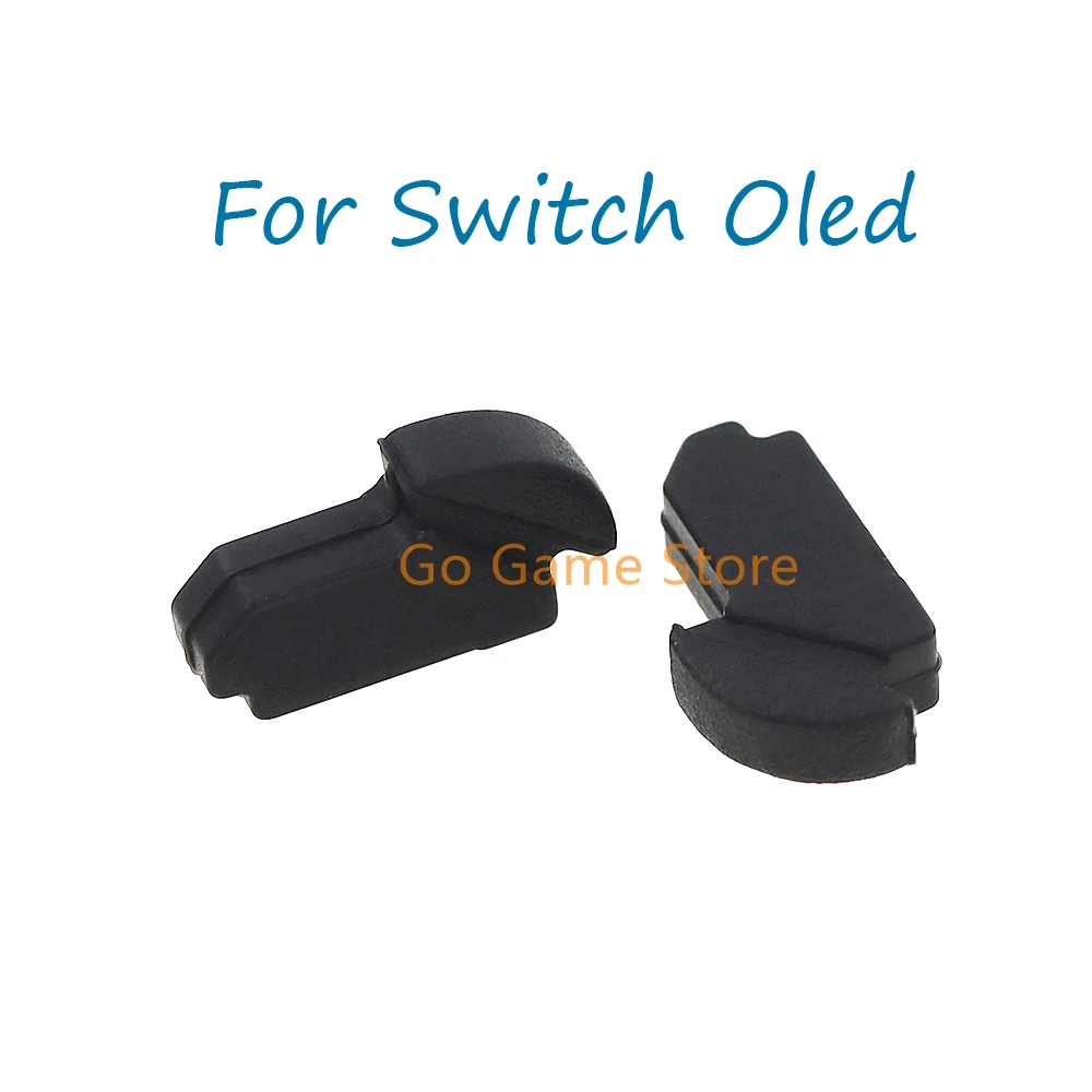 Pieds De Prise En Caoutchouc Anti-Alde De Remplacement Pour Commutateur, Accessoires De Console De Jeu Oled, 4 Pièces