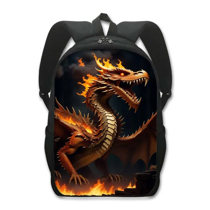 Mochila Escolar Dragón Mochila Infantil Xoenoiee 3 En 1 - Diseño Dragón, Incluye Lonchera Y Estuche, Ligera Y Espaciosa Mochila Lonchera Estuche