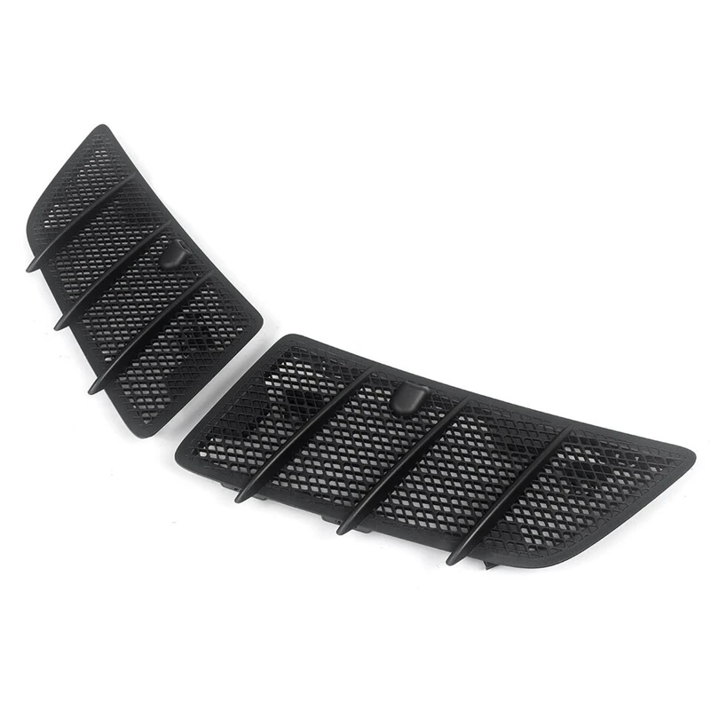 Grilles D'aération Pour Capot Mercedes W164 ML/GL Class 2008-2011 - Lot De 2 - Noir - Pièce De Rechange OEM