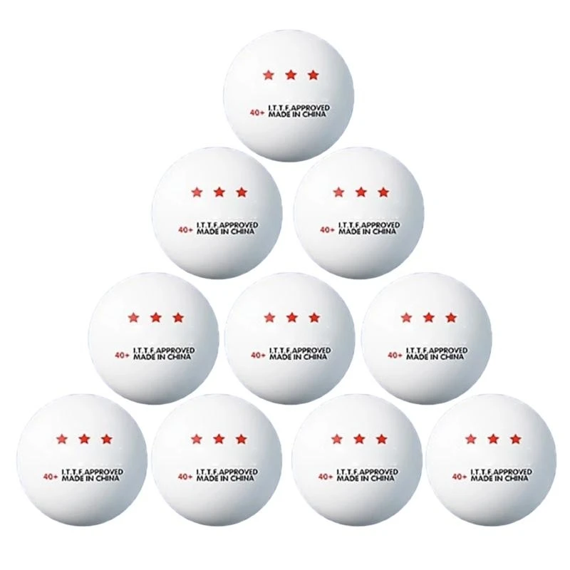 BALLES DE TENNIS DE TABLE TTB 100 1* 40+ X6 - Decathlon