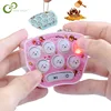 Pocket Mini Whack-a-mole Game Console Adult Children Parent-child Interactive Leisure Puzzle Cute Cartoon Toy With Keychain XPY 1