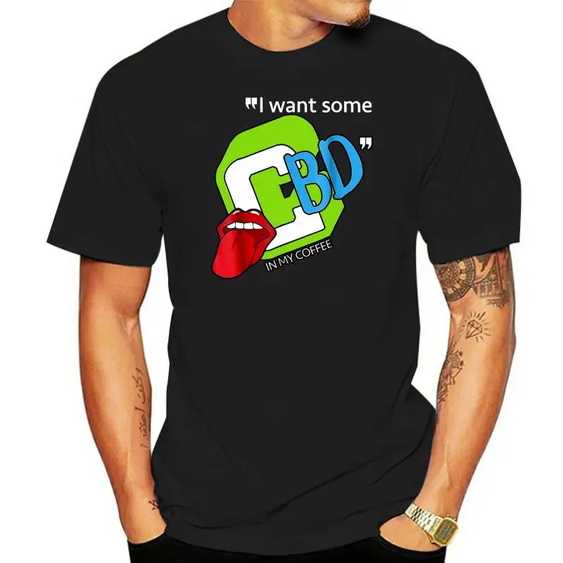 

I Want Some Cbd In My Coffee Shirt Hemp Cannabidiol Oil Gift For Youth Middle-Age Old Age Tee Shirt