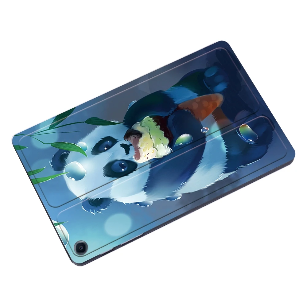 Tablet Case For Samsung Galaxy Tab A 10.1 T510 T515/10.5 T590 T595/A7 10.4 T500 T505 Shockproof Printing Flip Soft Leather Tablet Case + Pen