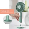 Summer Portable Mini Fan 3 Speed Adjustable Fans USB Rechargeable Desk Handheld Air Conditioner Cooler Outside Travel Artifact 5