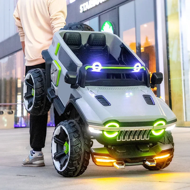 Children's Electric Car Baby Toy Car Can Seat Double 300 Remote Control Off-road Vehicle