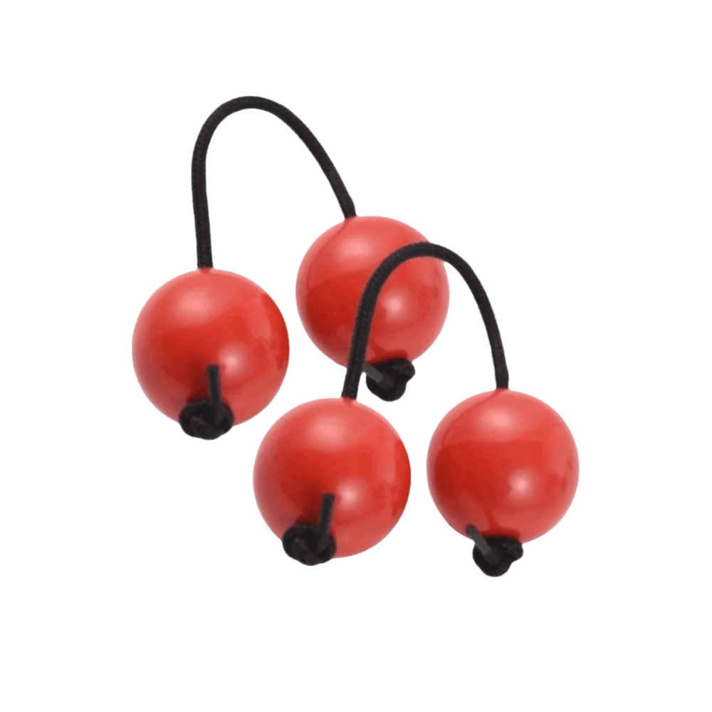 Dual Set Handheld Percussion Aslatua Shakers - Vibrant African Rhythm Makers