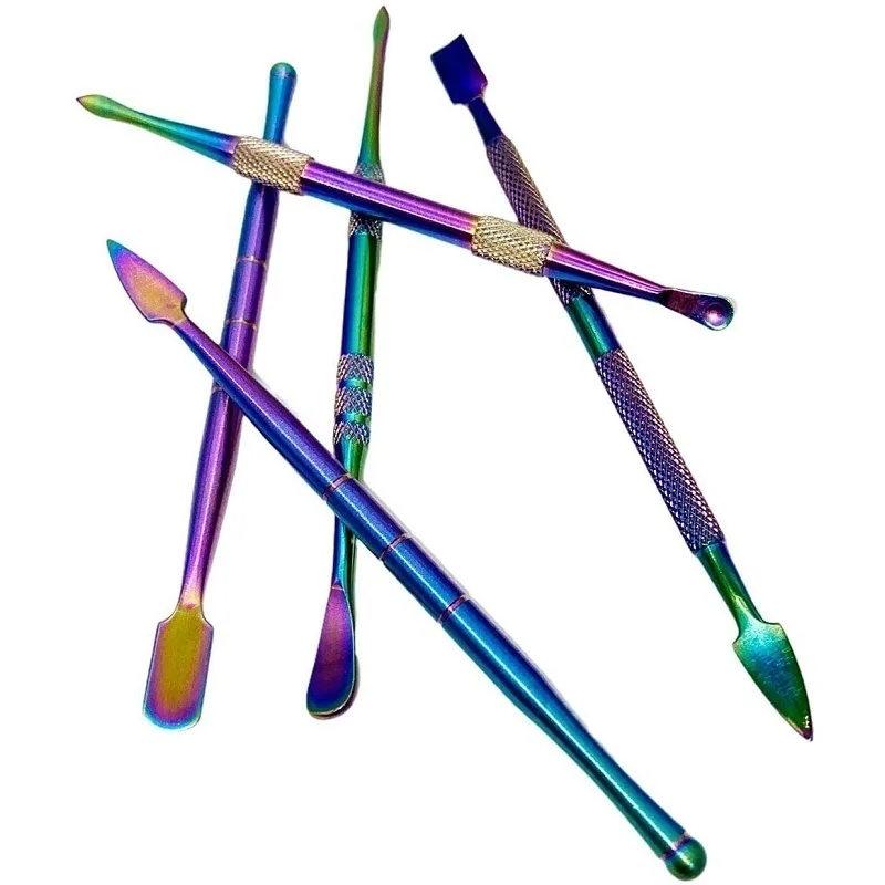 Kit De 10 Outils De Sculpture Double-embout En Acier Inox - Pour Cire, Argile, Poterie