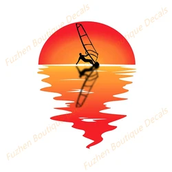 Fuzhen Boutique Decals Exterior Accessories for Windsurf Surfer Water Sports Auto Decal DIY Occlusion Scratch Vinyl Car Stickers