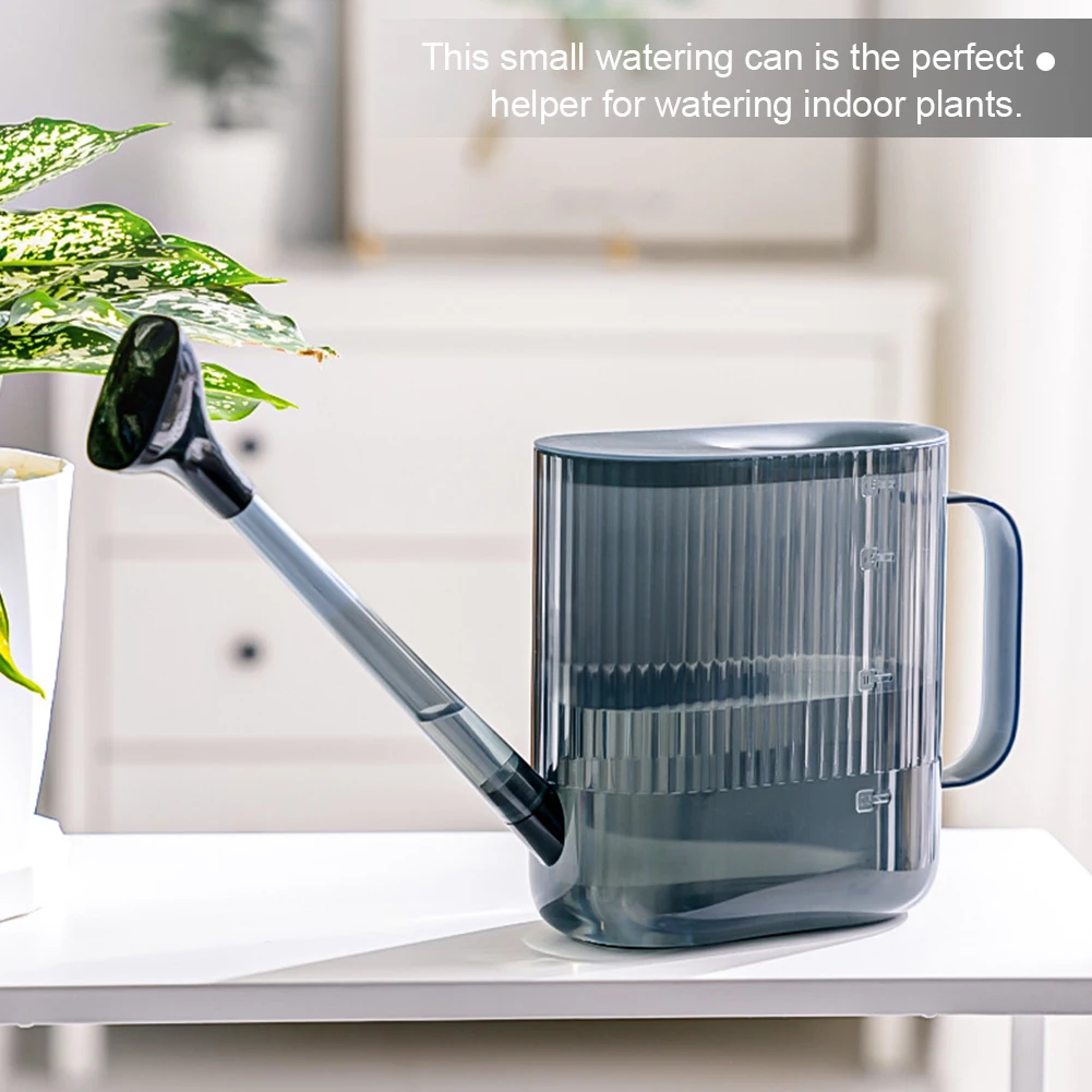 1800ML Garden Watering Can Sprinkler Head Plastic Watering Can Modern Water For Indoor and Outdoor Plants